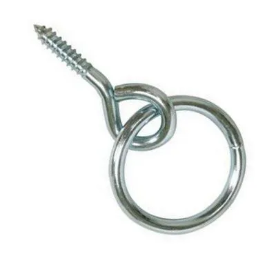 0768A    2” Steel Screw Hitching Ring