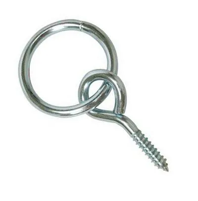 0768A    2” Steel Screw Hitching Ring