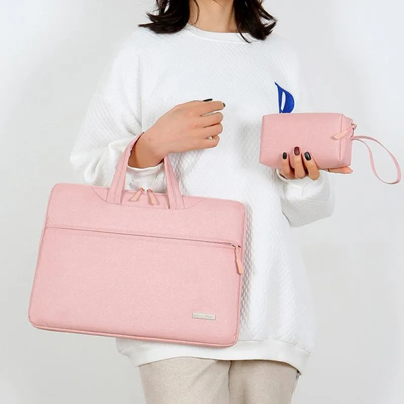 15.6 Inch Inner Bag with Power | For Handbag & Laptop | Pink