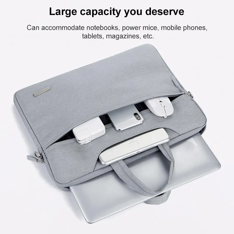 15.6 Inch Inner Bag with Shoulder Strap | For Handbag or Laptop | Pink