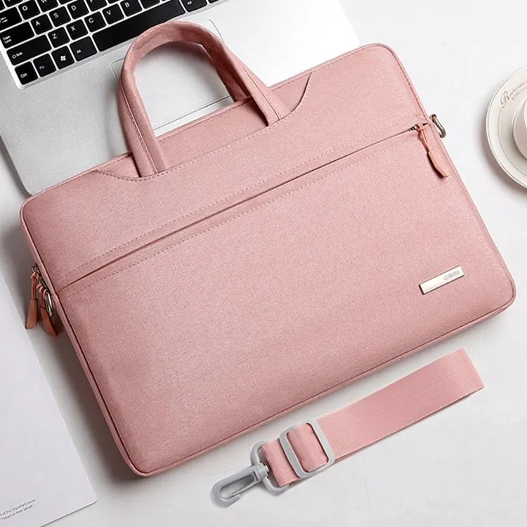 15.6 Inch Inner Bag with Shoulder Strap | For Handbag or Laptop | Pink
