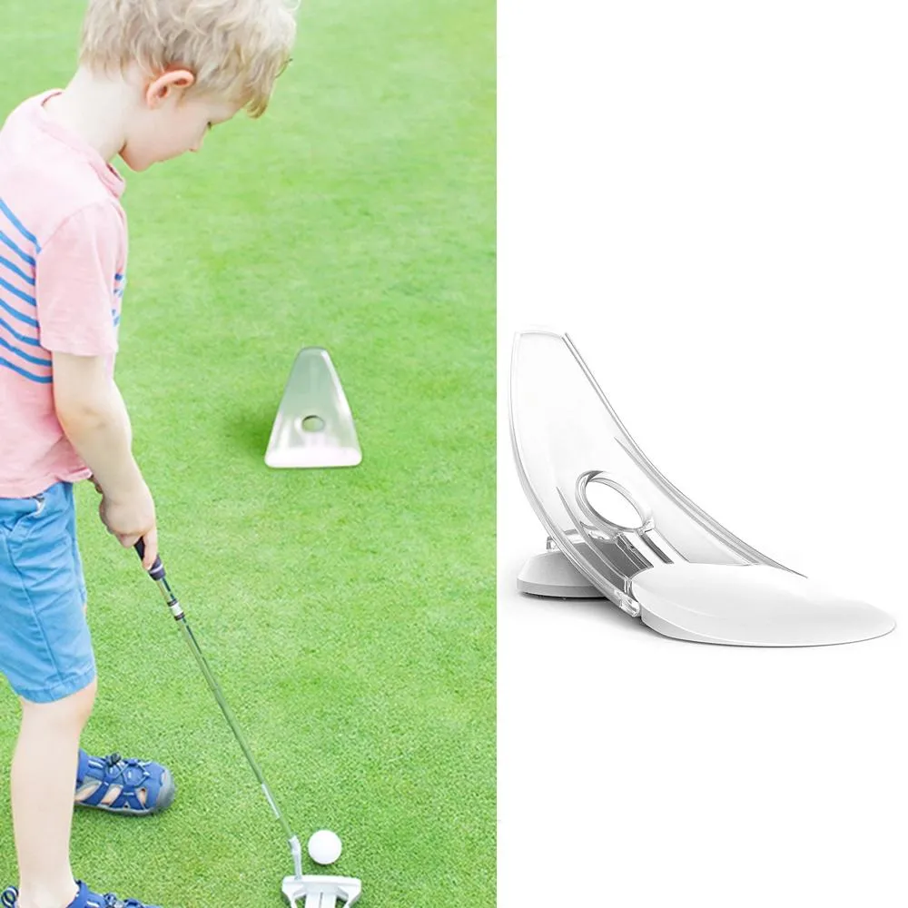 2-Pack Indoor / Outdoor Golf Putting Trainer | Red