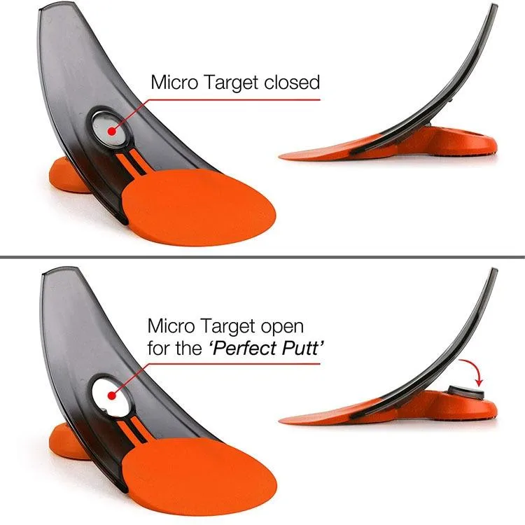 2-Pack Indoor / Outdoor Golf Putting Trainer | Red