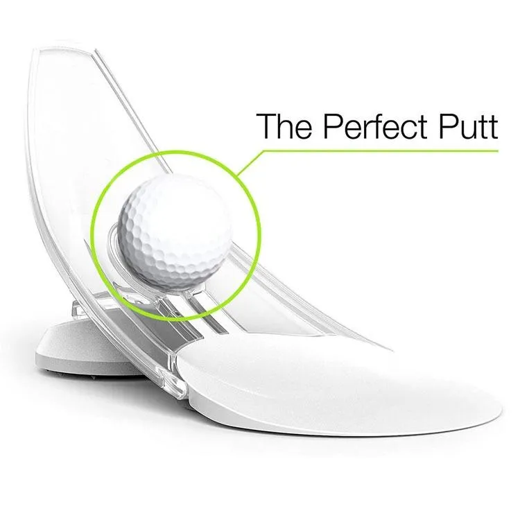 2-Pack Indoor / Outdoor Golf Putting Trainer | Red