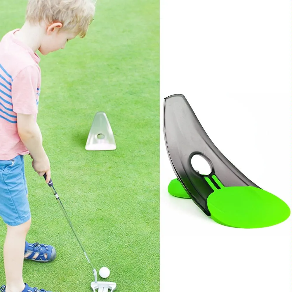 2-Pack Indoor / Outdoor Golf Putting Trainer | Red