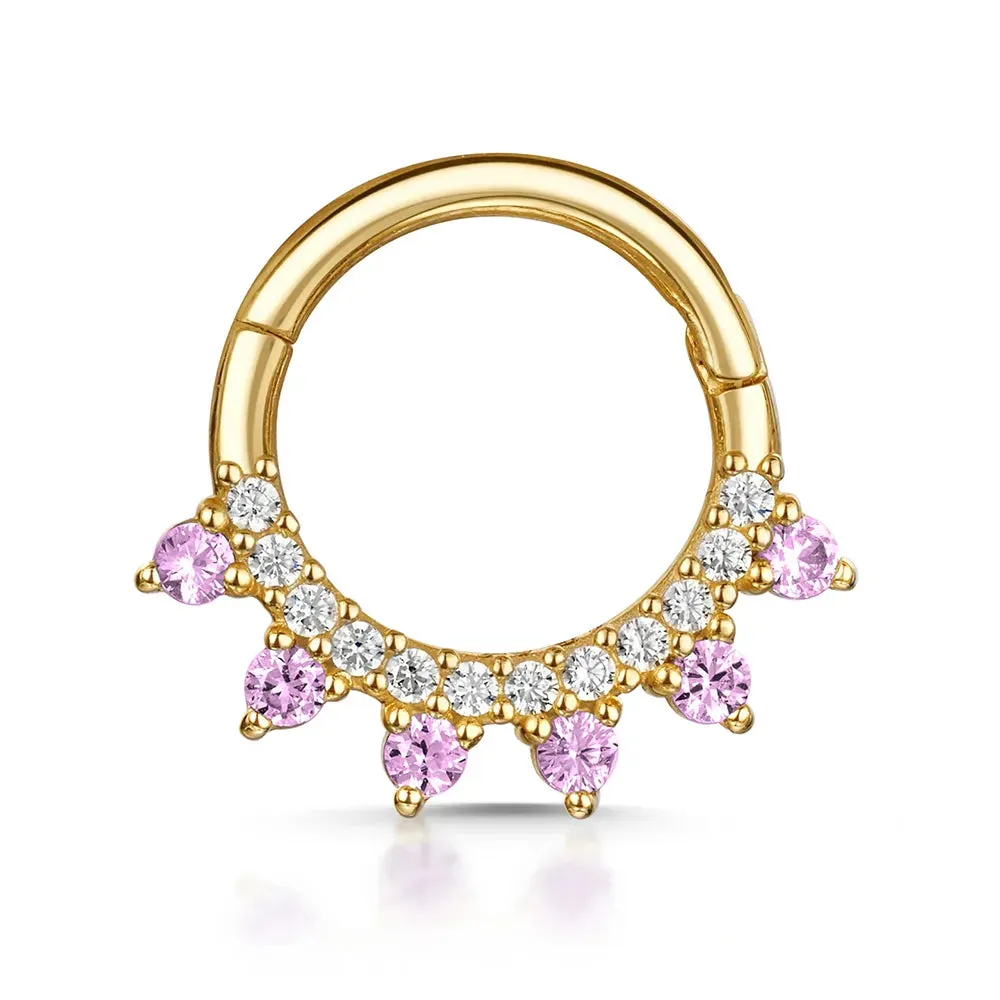 Adaya Daith Hoop & Septum Clicker (16G)
