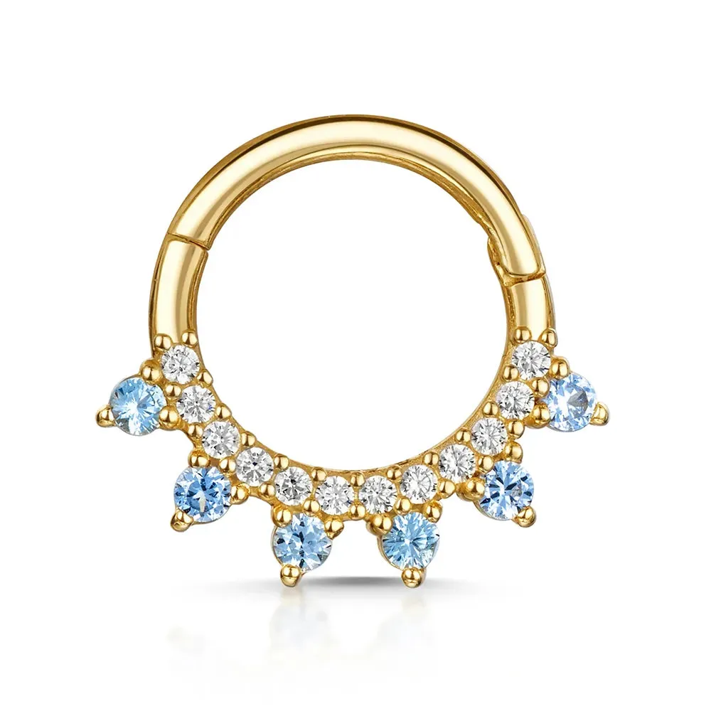 Adaya Daith Hoop & Septum Clicker (16G)