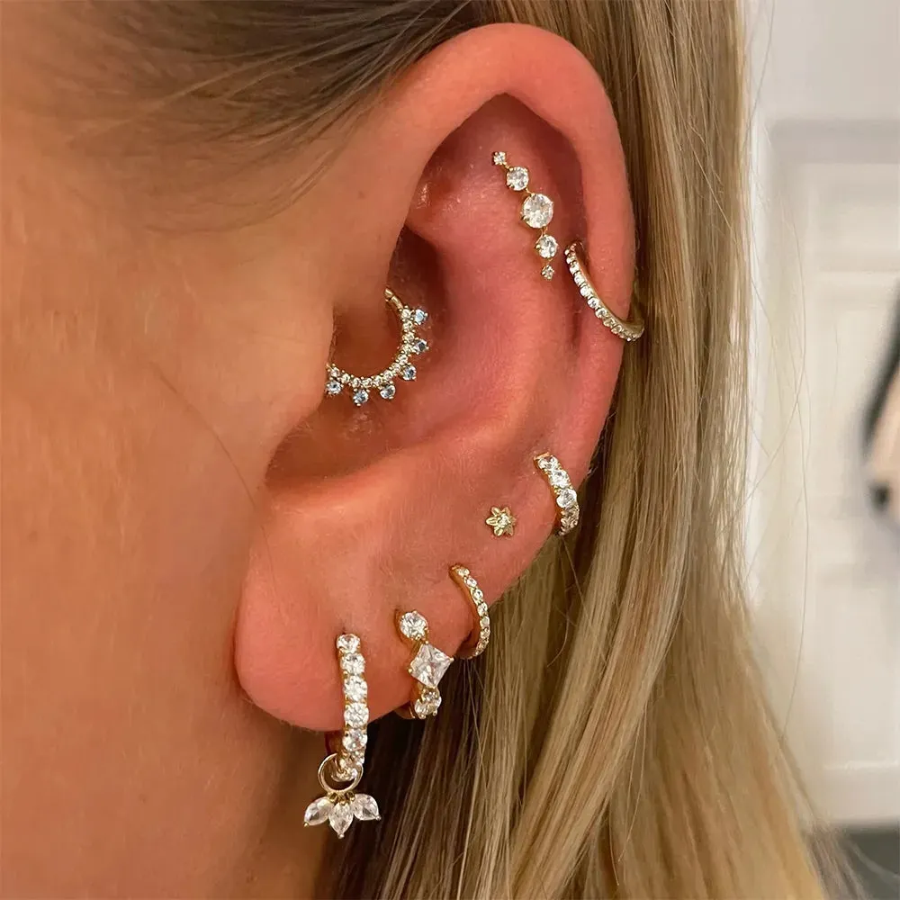 Adaya Daith Hoop & Septum Clicker (16G)