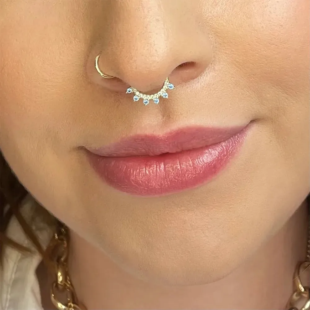 Adaya Daith Hoop & Septum Clicker (16G)