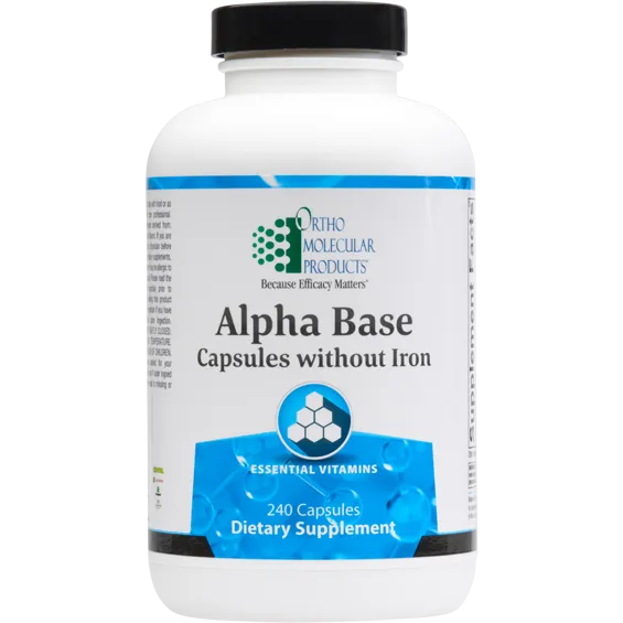 Alpha Base Without Iron