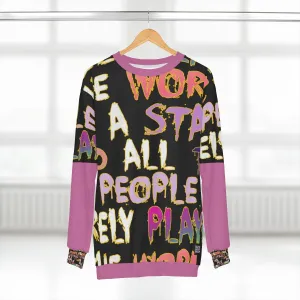 AOP Unisex Sweatshirt STAGE WORDS