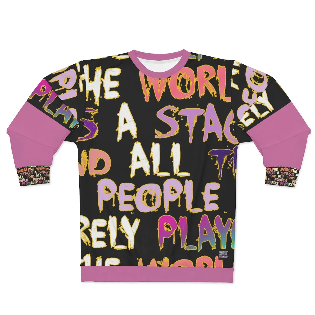 AOP Unisex Sweatshirt STAGE WORDS