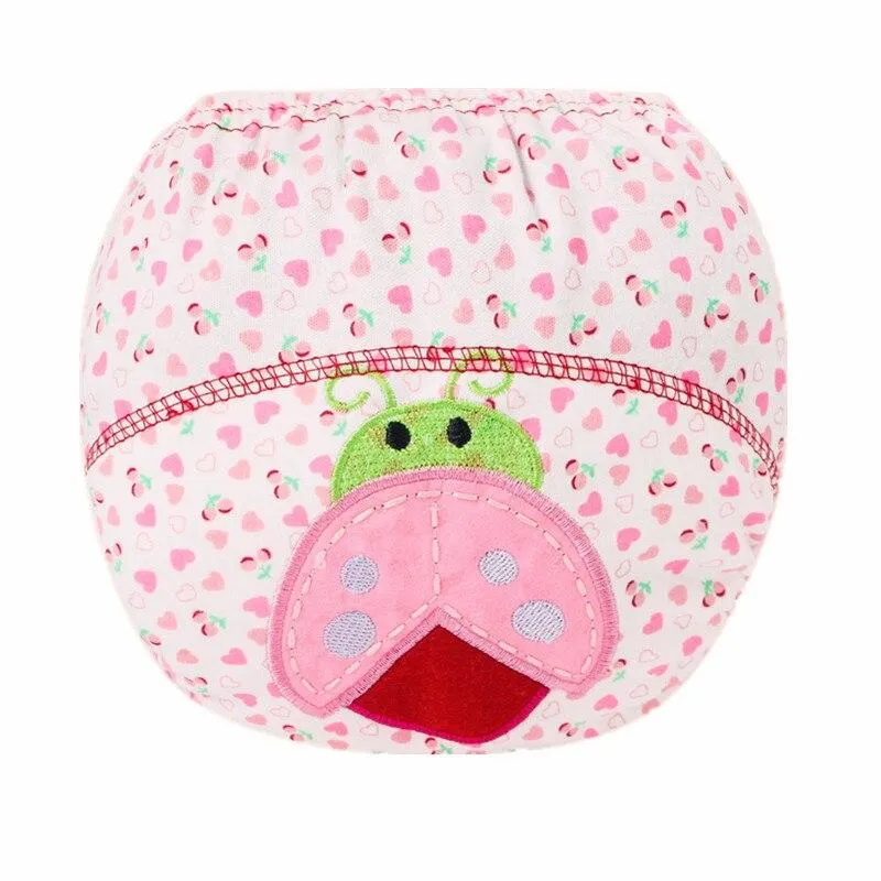 Baby Cotton Washable Cloth Reusable Waterproof Potty Training Pants