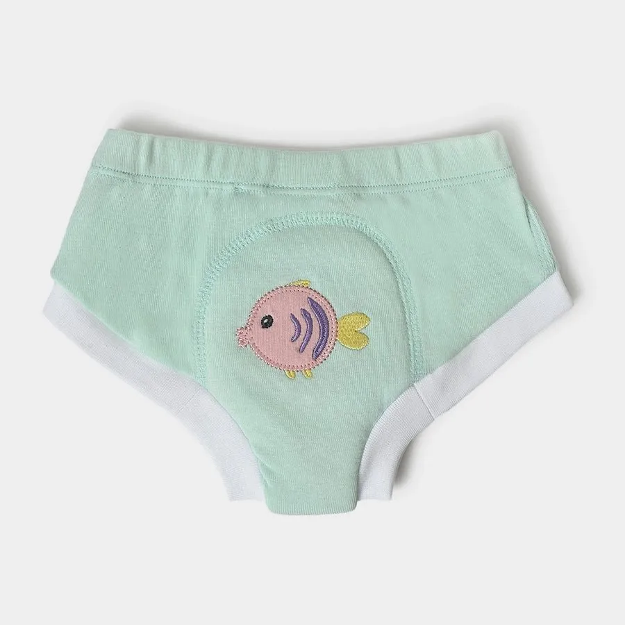 Baby Girls Potty Training Pants ( Pack of 2)