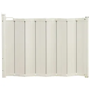 BabyDan Guard Me Retractable Gate - White