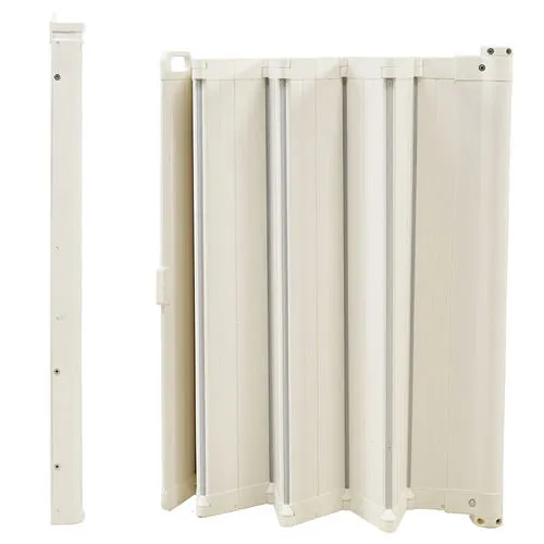BabyDan Guard Me Retractable Gate - White