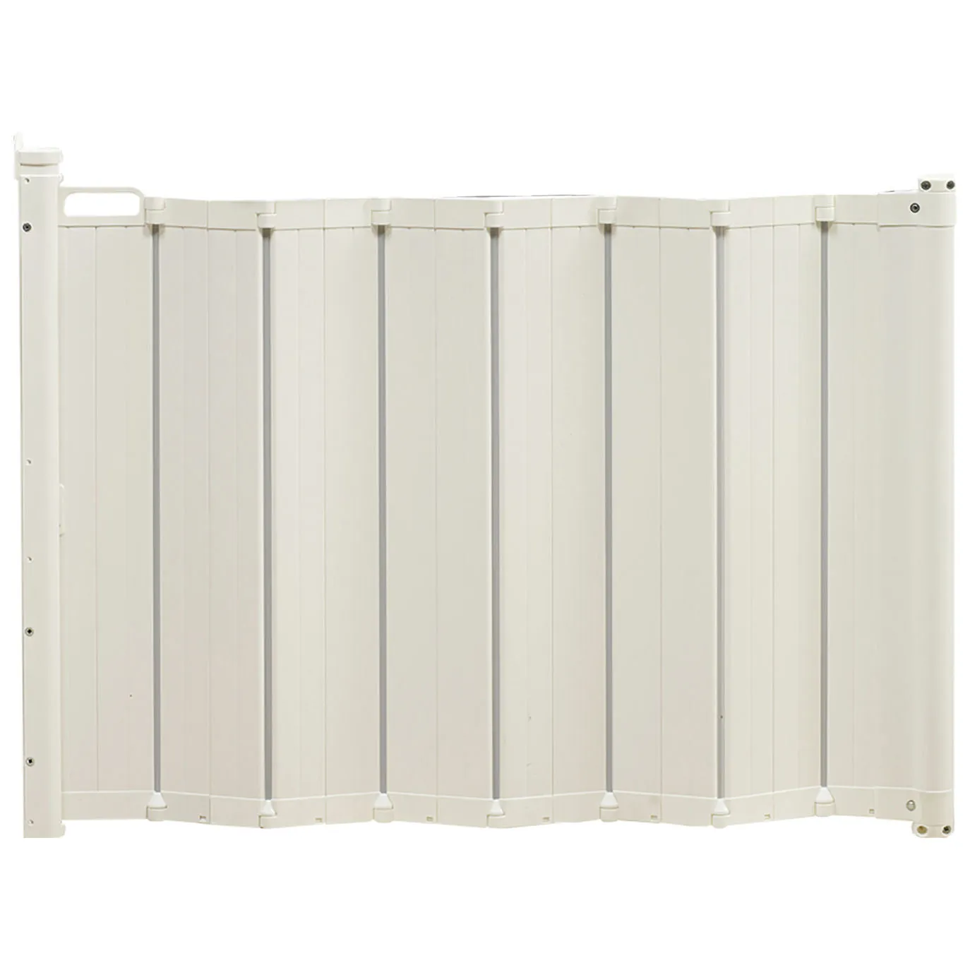 BabyDan Guard Me Retractable Gate - White