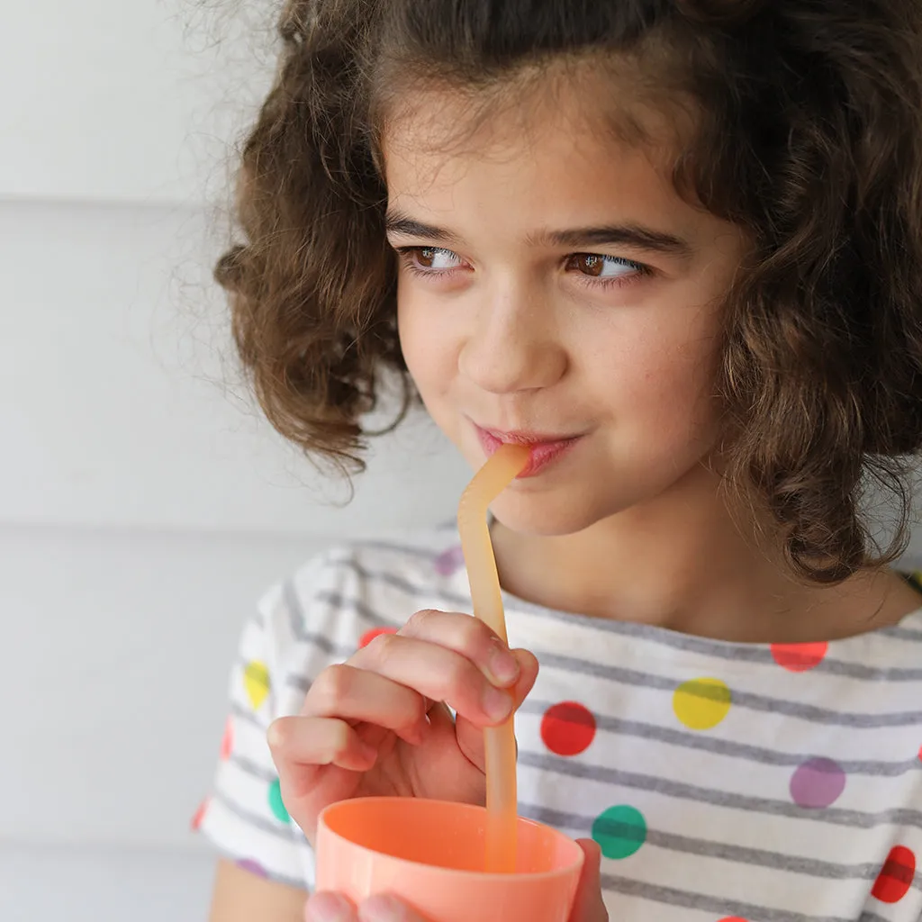 B.box Reusable Silicone Straw-Very Berry  Pack of 5
