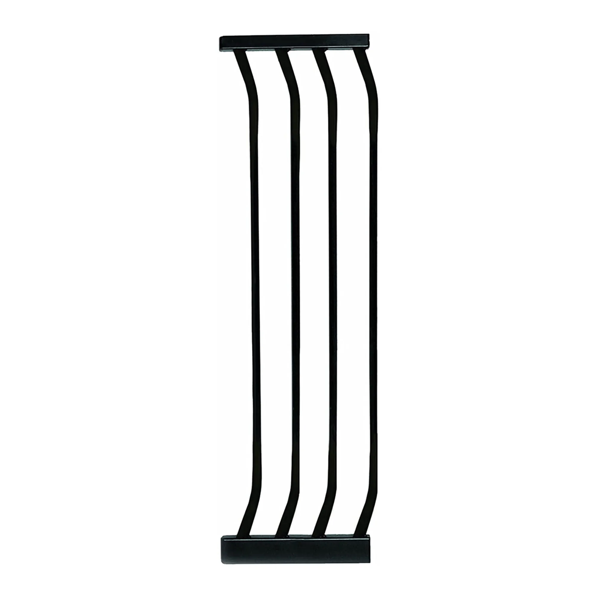 Bindaboo Pet Safety Gate 10.5" Steel Gate Extension, Black, Set of 1 (Open Box)
