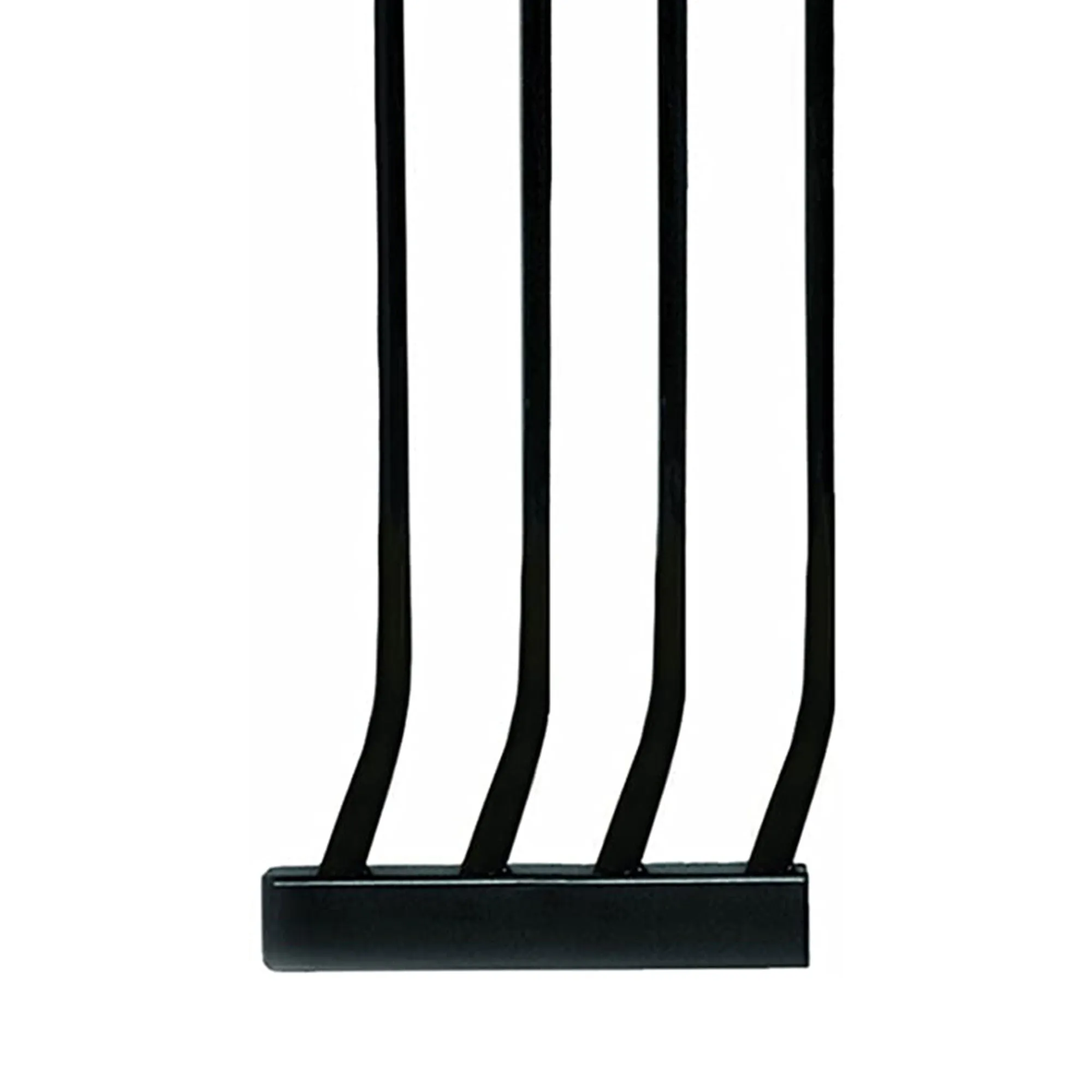 Bindaboo Pet Safety Gate 10.5" Steel Gate Extension, Black, Set of 1 (Open Box)