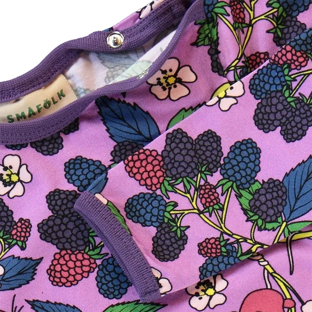 Blackberries Long Sleeve Suit - Dusty Lavender