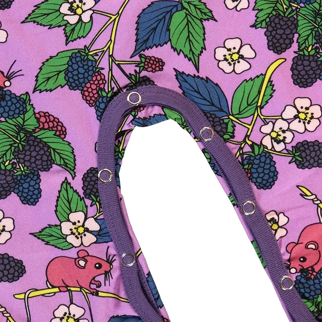 Blackberries Long Sleeve Suit - Dusty Lavender