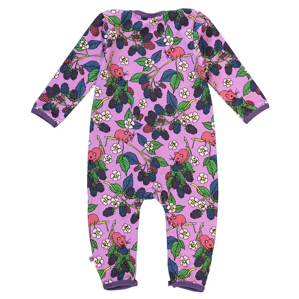 Blackberries Long Sleeve Suit - Dusty Lavender
