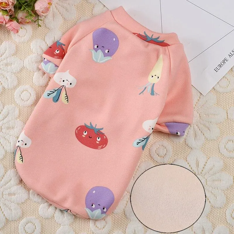 Cat's Colorful Print Sweatshirt
