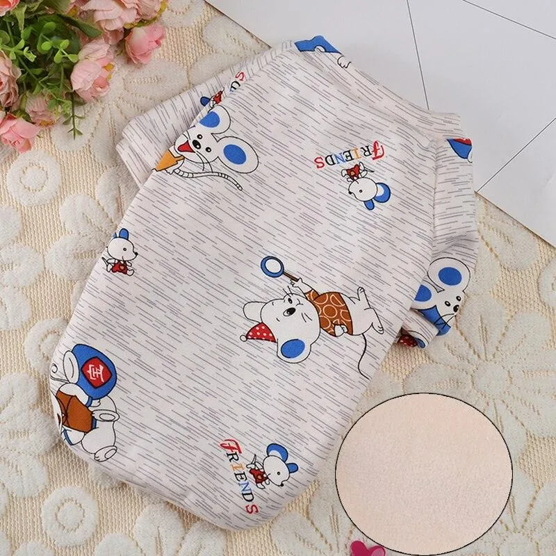 Cat's Colorful Print Sweatshirt