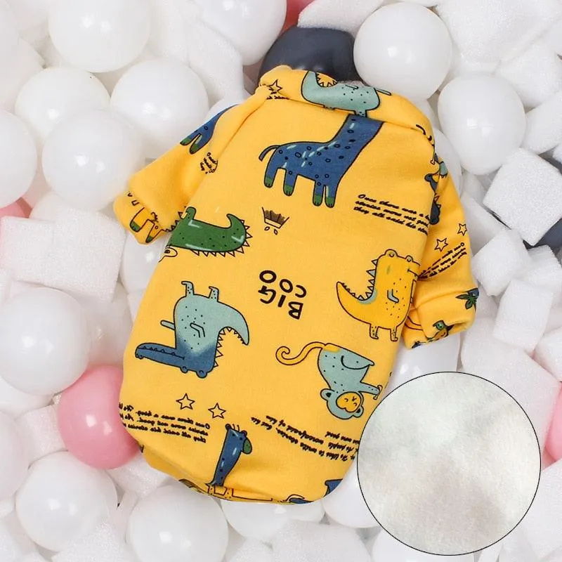 Cat's Colorful Print Sweatshirt