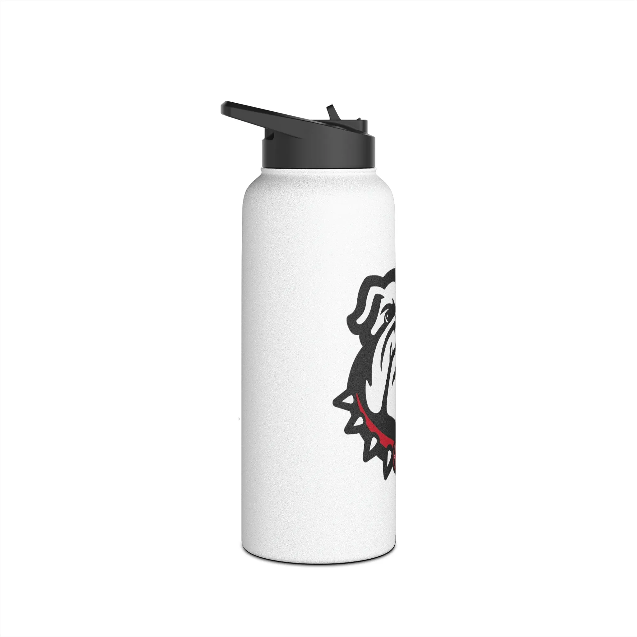 Cedartown Bulldog School Spirit Stainless Steel Water Bottle, Standard Lid