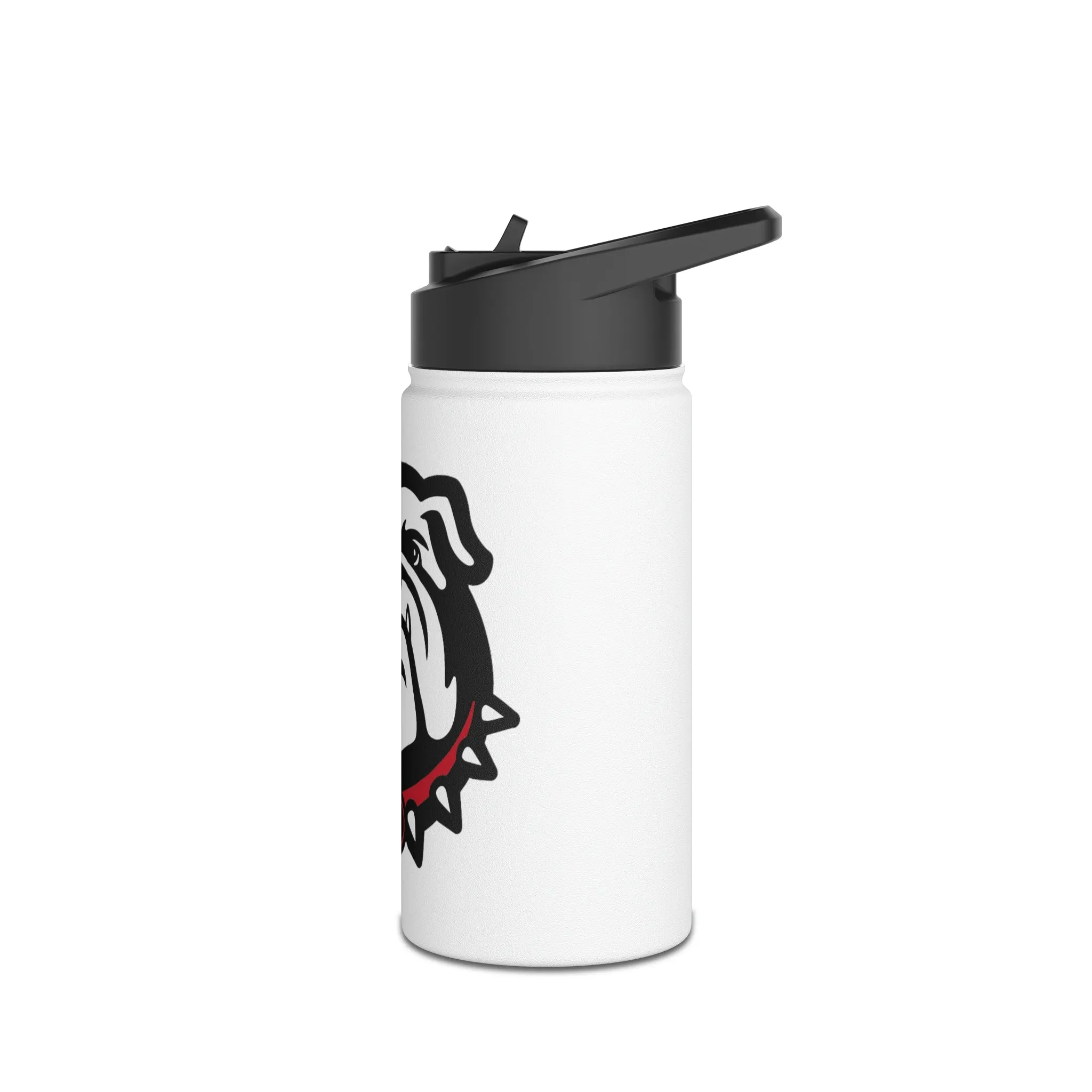 Cedartown Bulldog School Spirit Stainless Steel Water Bottle, Standard Lid