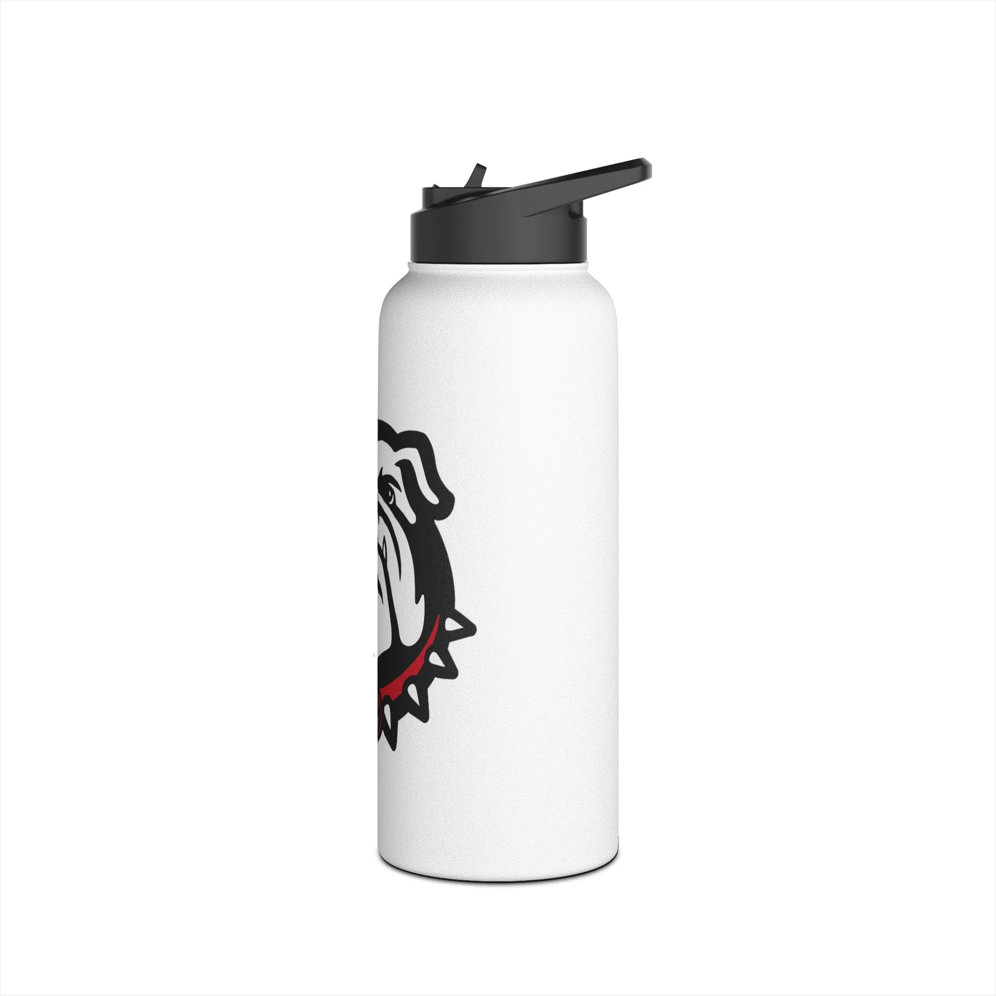 Cedartown Bulldog School Spirit Stainless Steel Water Bottle, Standard Lid