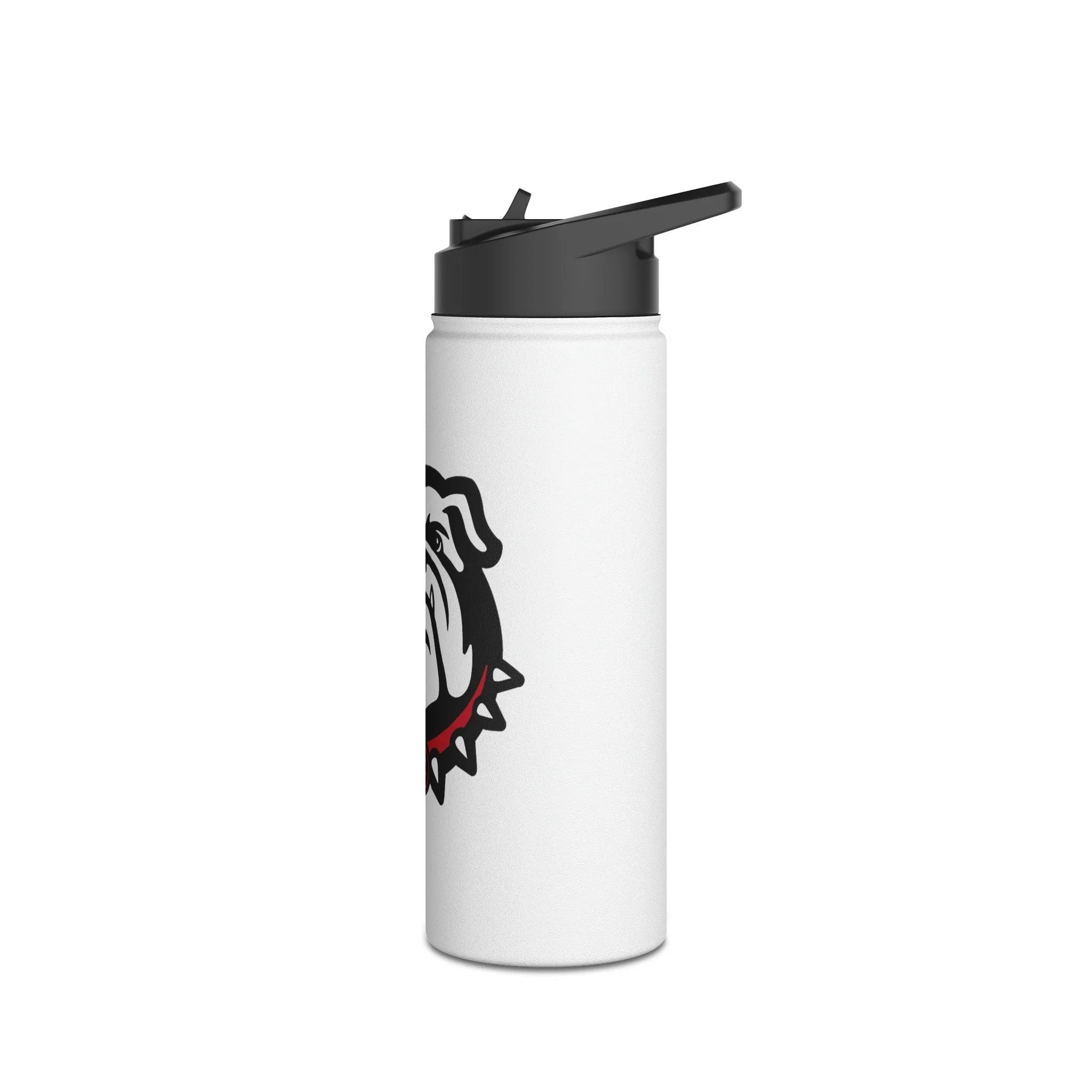 Cedartown Bulldog School Spirit Stainless Steel Water Bottle, Standard Lid