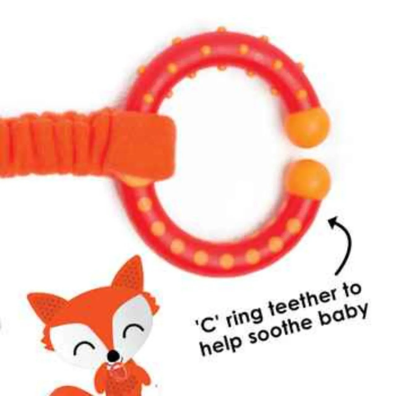 Diono Car Seat Harness Soft Wraps & Linkie Toy