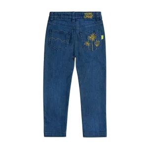 Flower Pocket Kids Denim