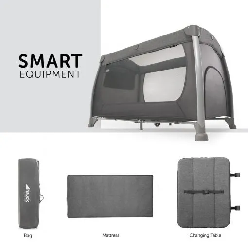 Hauck Play N Relax Center Melange Grey