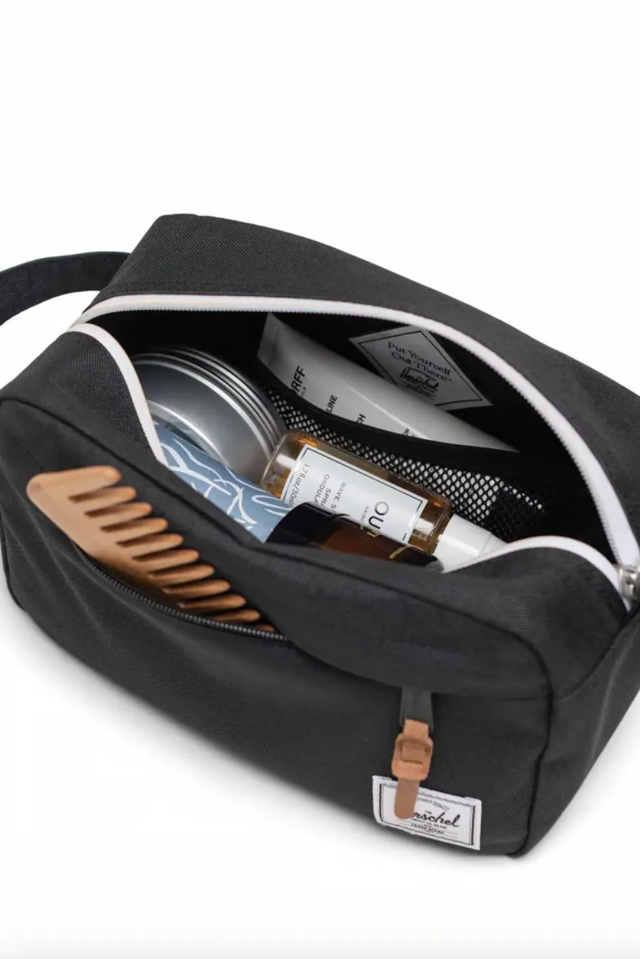 HERSCHEL CHAPTER TRAVEL KIT - BLACK