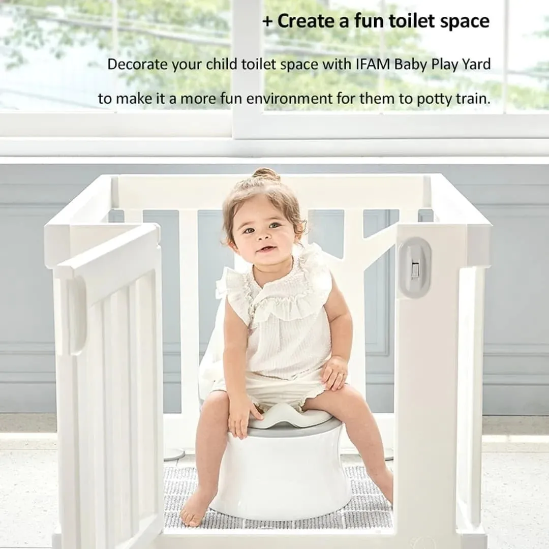 IFAM 3-in-1 Premium Toddler Potty Toilet Seat and Step Stool (1-6 yo)