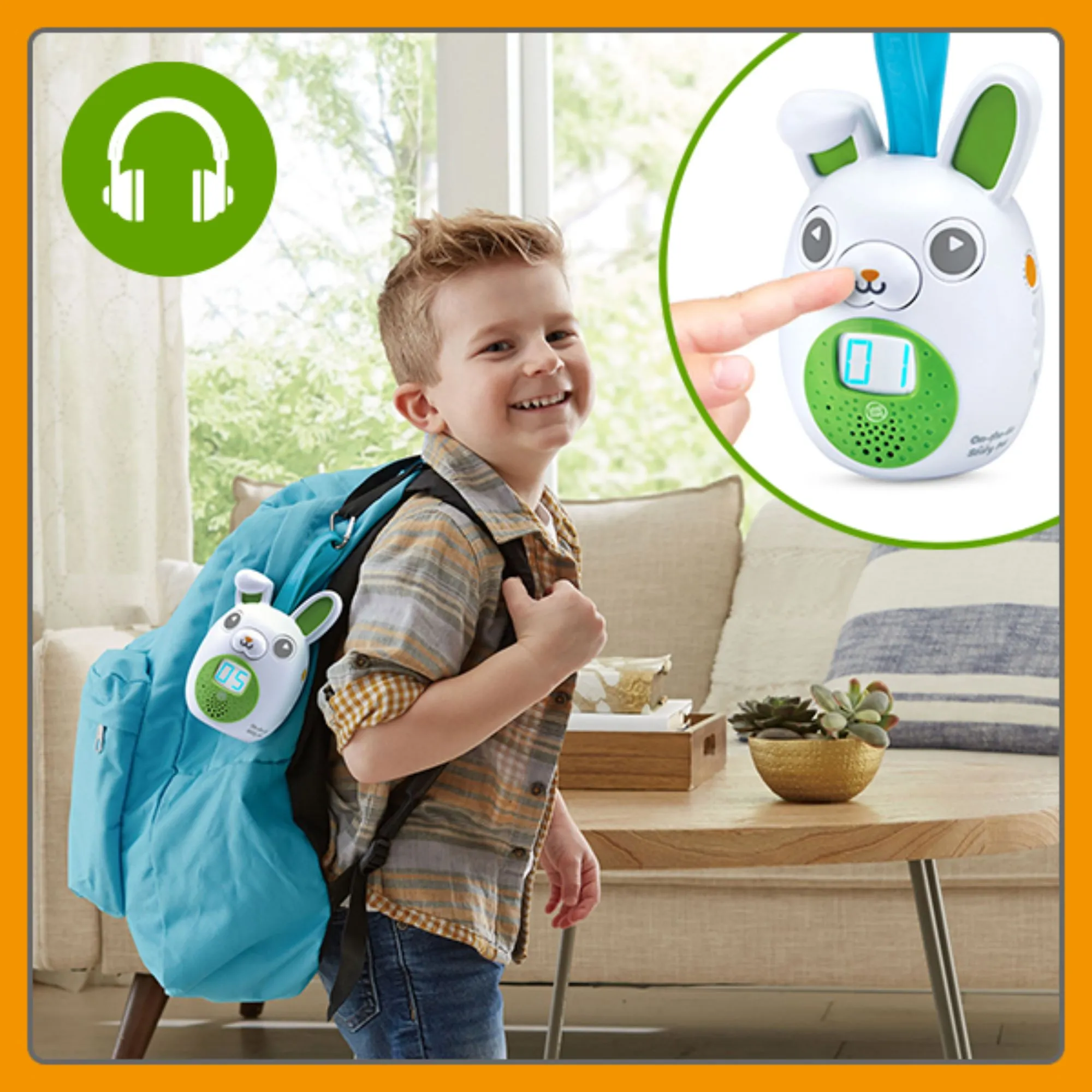 LeapFrog On-The-Go Story Pal Bunny White