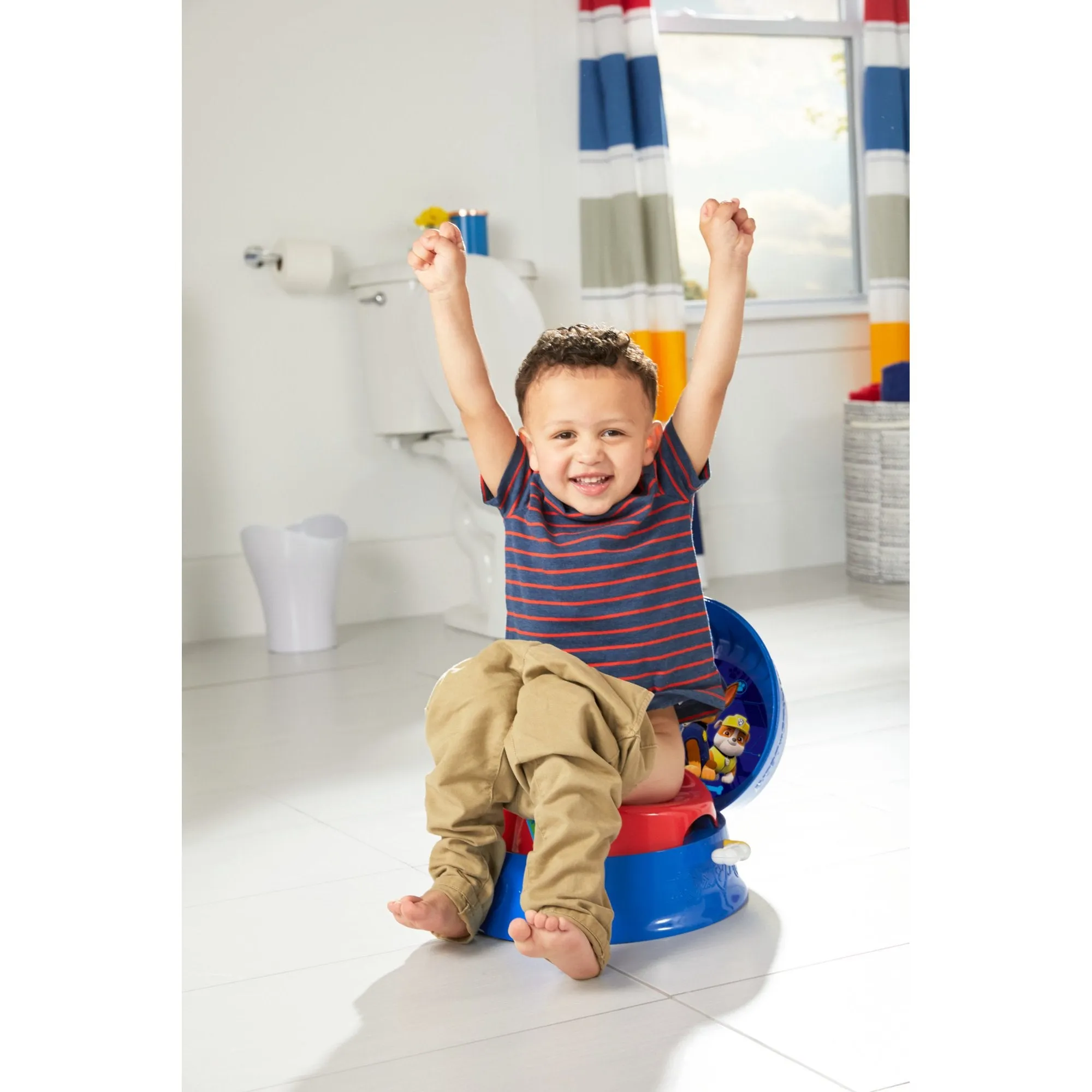 Nickelodeon Paw Patrol 3-in-1 Potty Training Toilet, Toddler Toilet Training Set