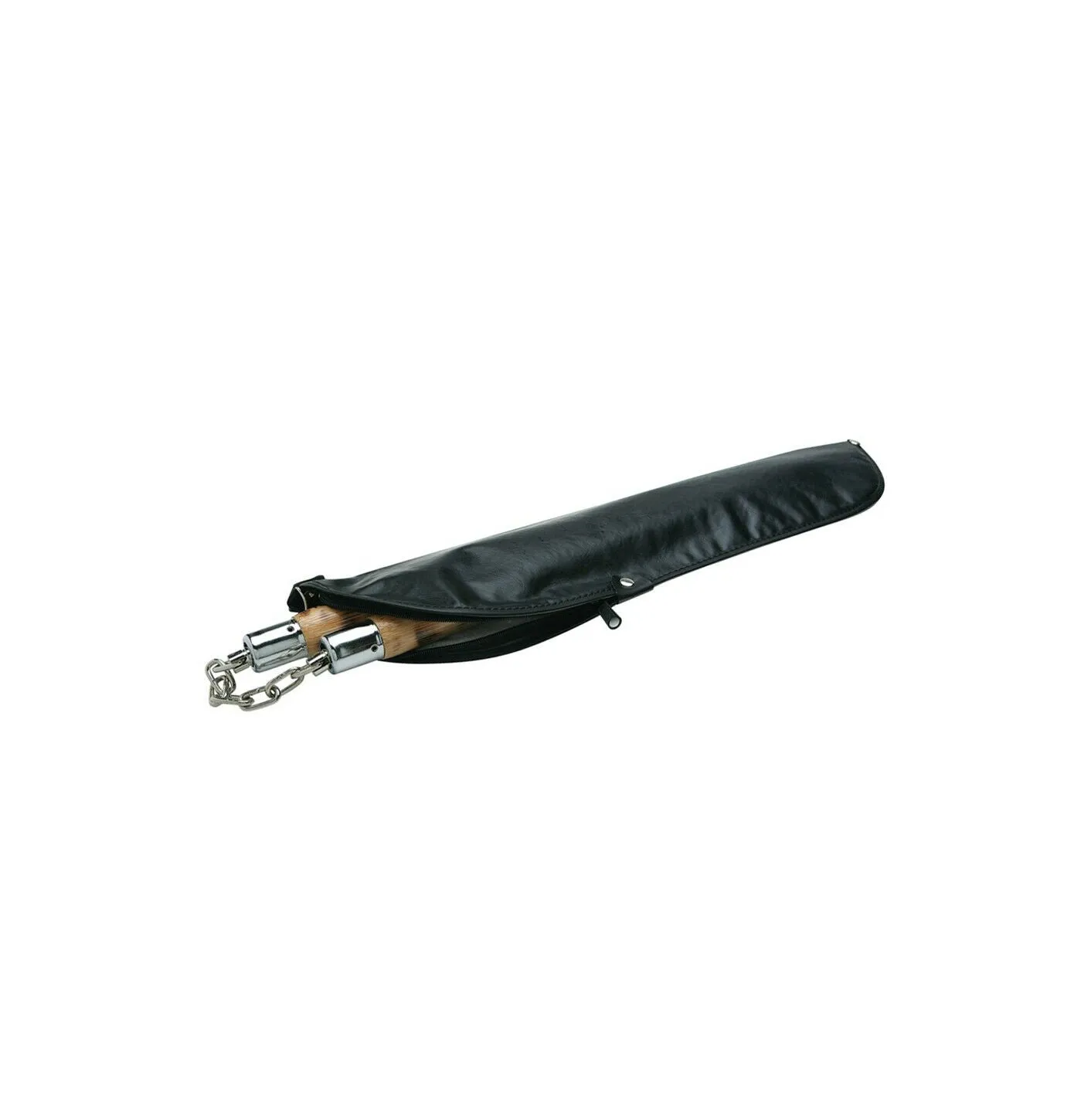 Nunchaku, Foam Padded, Chain, Red
