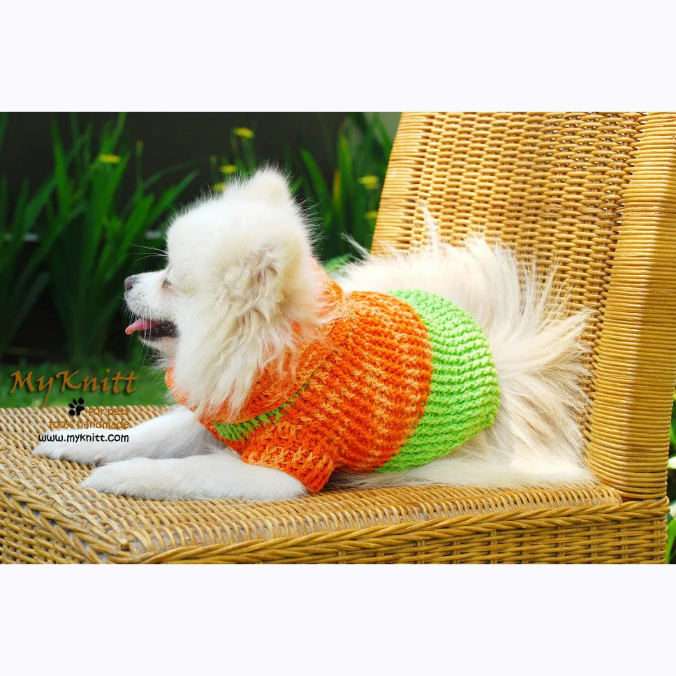 Orange Boy Dog Sweater DK837