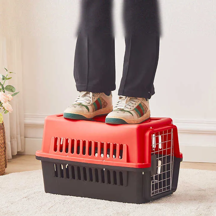 Pet Travel Carrier Pet Air Box Dog Cat-حامل سفر للحيوانات الأليفة