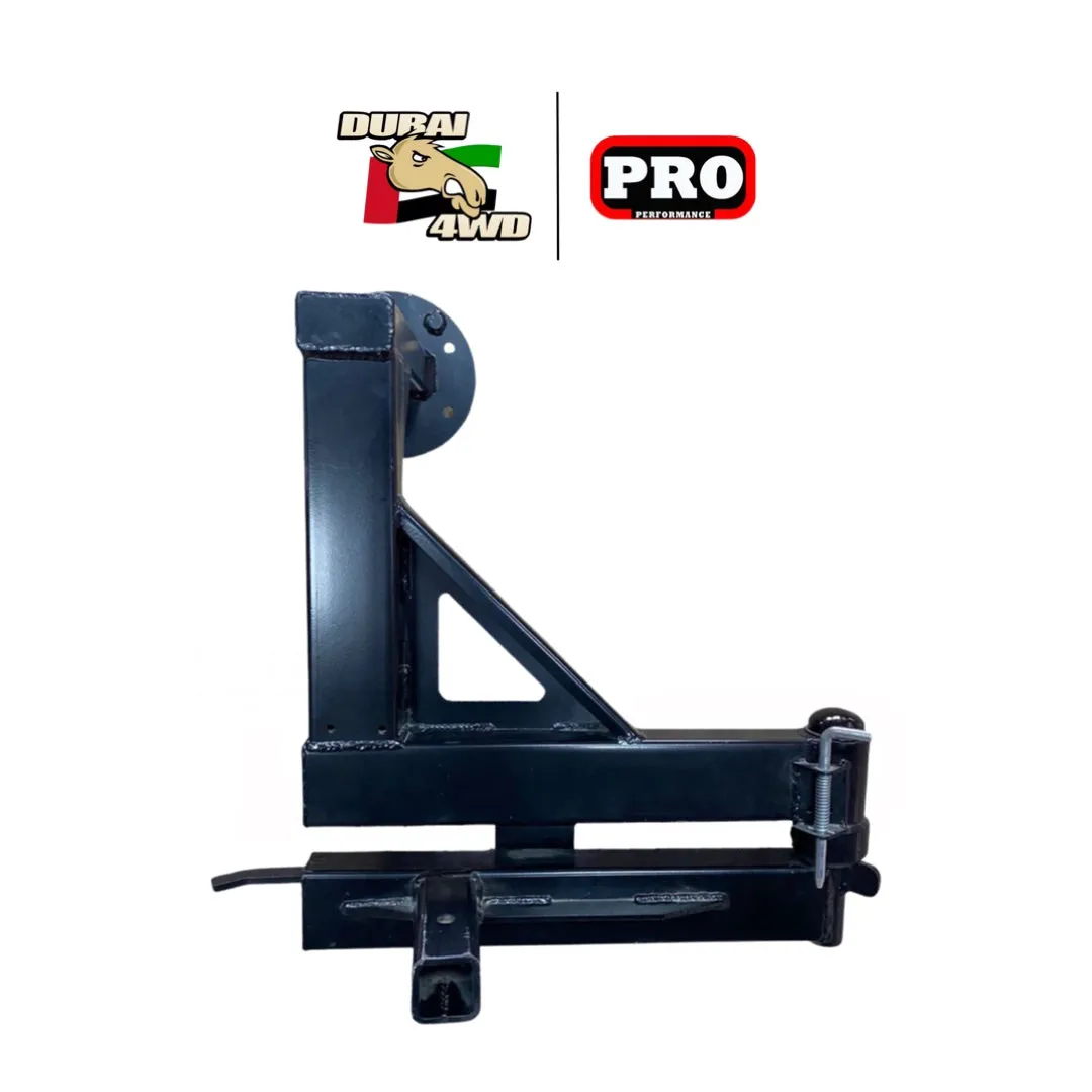 PRO PERFORMANCE - TOW HITCH TIRE HOLDER | UNIVERSAL