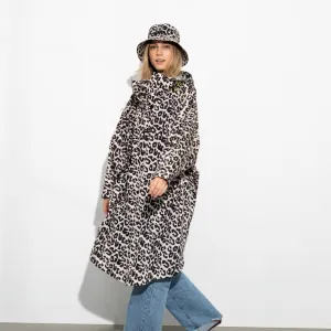 Raincoat leo splashes black/sand