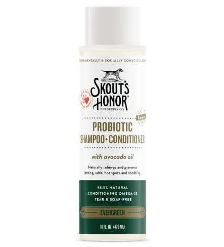 Skout's Honor Probiotic Shampoo   Conditioner for Dogs