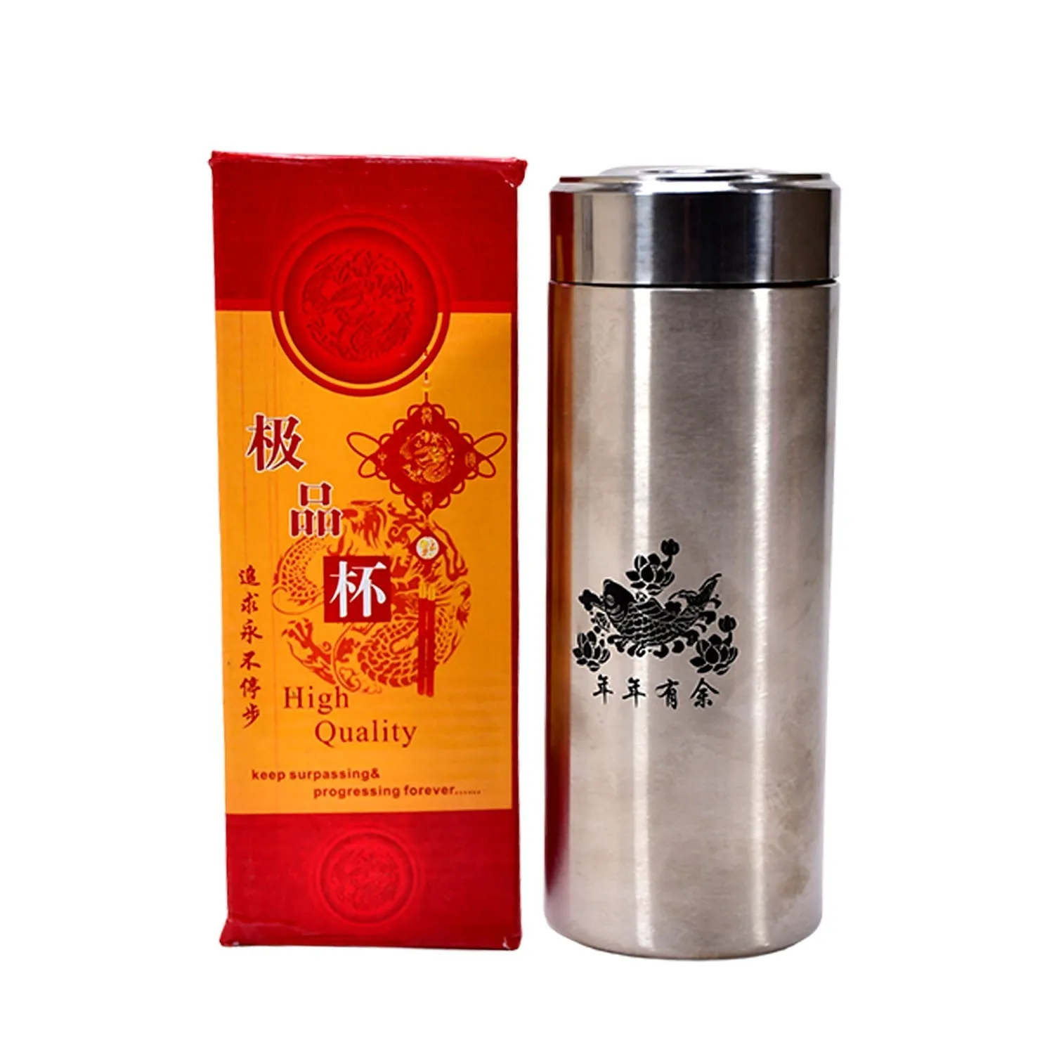 Stainless Steel Sipper Water Bottle for Home Fridge Office Travel Gym Sports School Kids 500ml