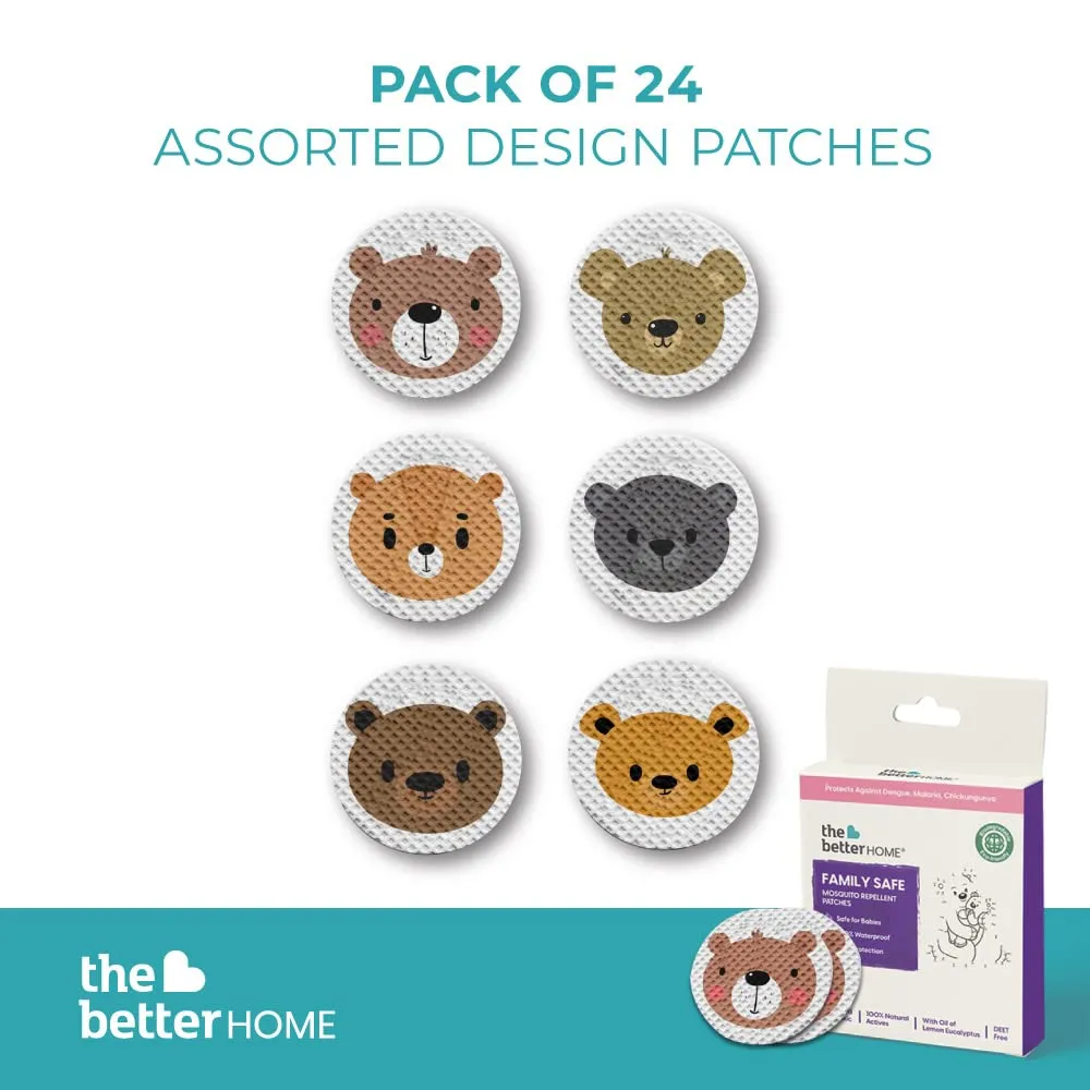 The Better Home Mosquito Repellent Patch for Babies (Pack of 1 (24 Patches))