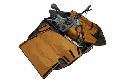 Thule RoundTrip Mountain Bike Travel Case - Ultimate Protection with Cushioned Interior and Durable Design